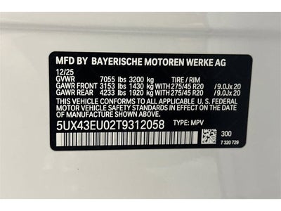 2026 BMW X5 xDrive50e