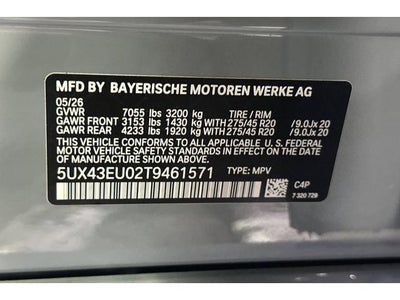 2026 BMW X5 xDrive50e