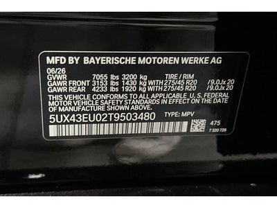 2026 BMW X5 xDrive50e