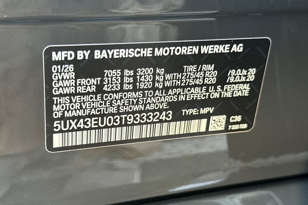 2026 BMW X5 xDrive50e