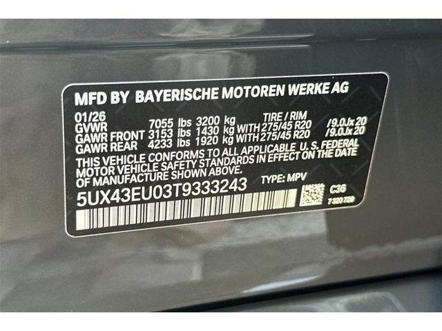 2026 BMW X5 xDrive50e