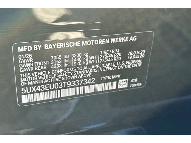 2026 BMW X5 xDrive50e