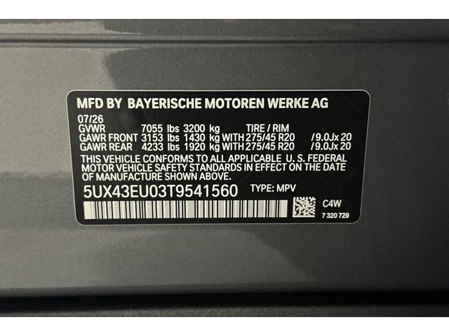 2026 BMW X5 xDrive50e