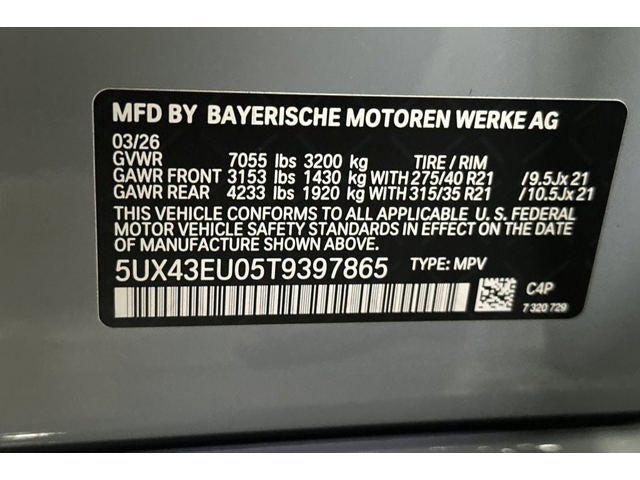 2026 BMW X5 xDrive50e