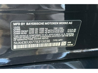 2026 BMW X5 xDrive50e