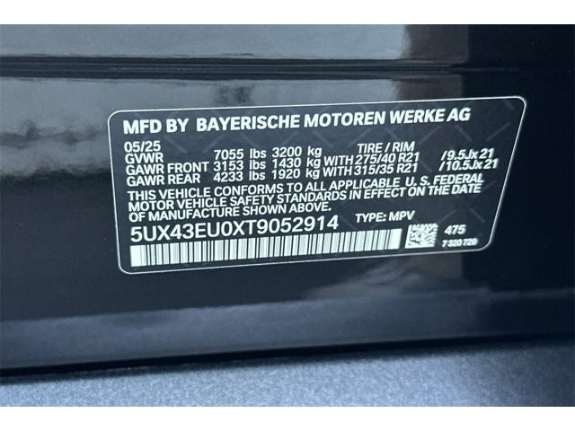 2026 BMW X5 xDrive50e