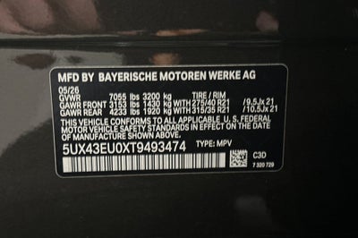 2026 BMW X5 xDrive50e