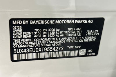 2026 BMW X5 xDrive50e