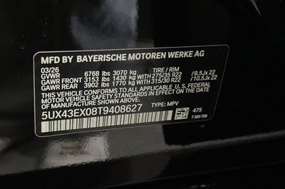 2026 BMW X6 M60i