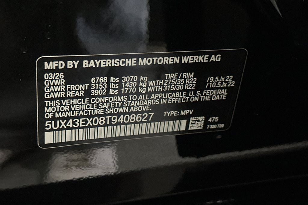 2026 BMW X6 M60i