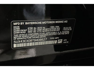 2026 BMW X6 M60i