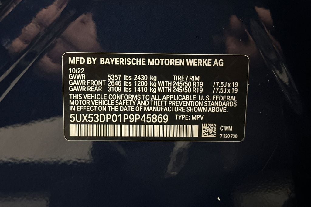 2023 BMW X3 xDrive30i