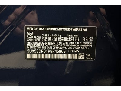 2023 BMW X3 xDrive30i