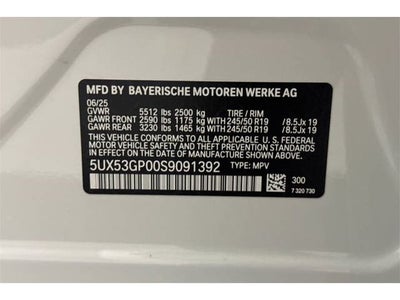 2025 BMW X3 30 xDrive