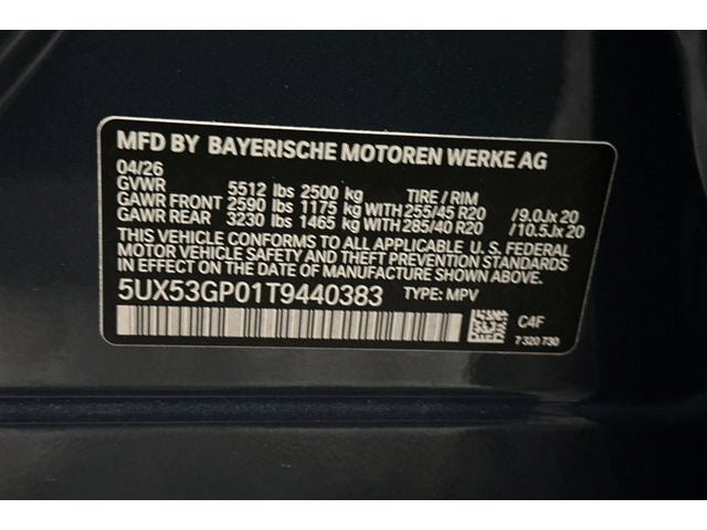 2026 BMW X3 30 xDrive