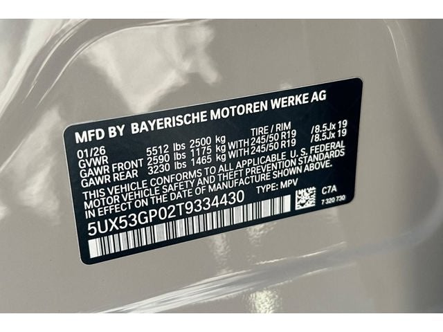 2026 BMW X3 30 xDrive