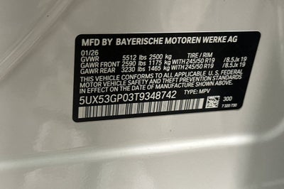 2026 BMW X3 30 xDrive