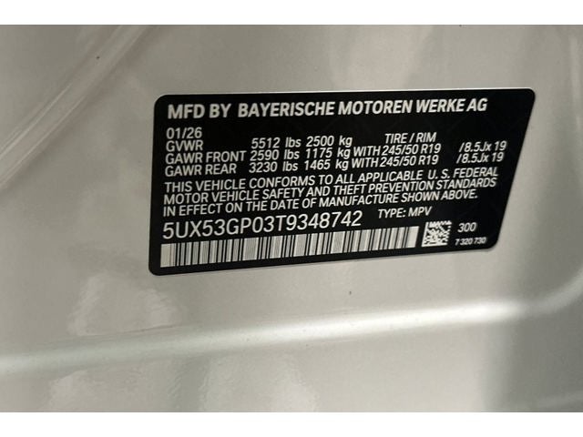 2026 BMW X3 30 xDrive