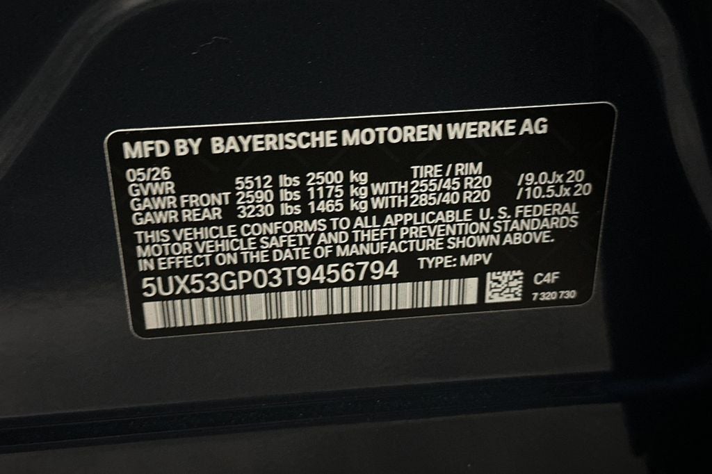 2026 BMW X3 30 xDrive