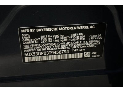 2026 BMW X3 30 xDrive