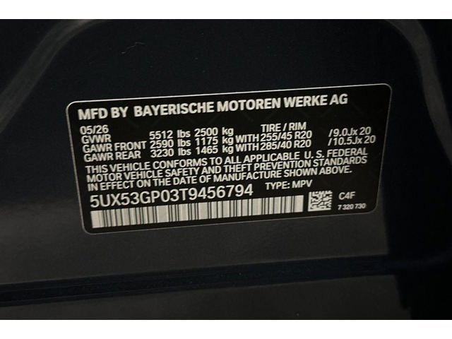 2026 BMW X3 30 xDrive