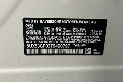 2026 BMW X3 30 xDrive
