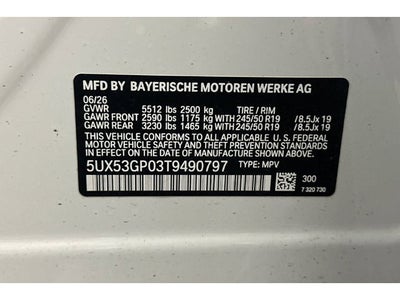 2026 BMW X3 30 xDrive