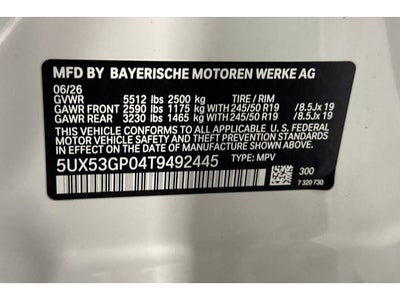 2026 BMW X3 30 xDrive