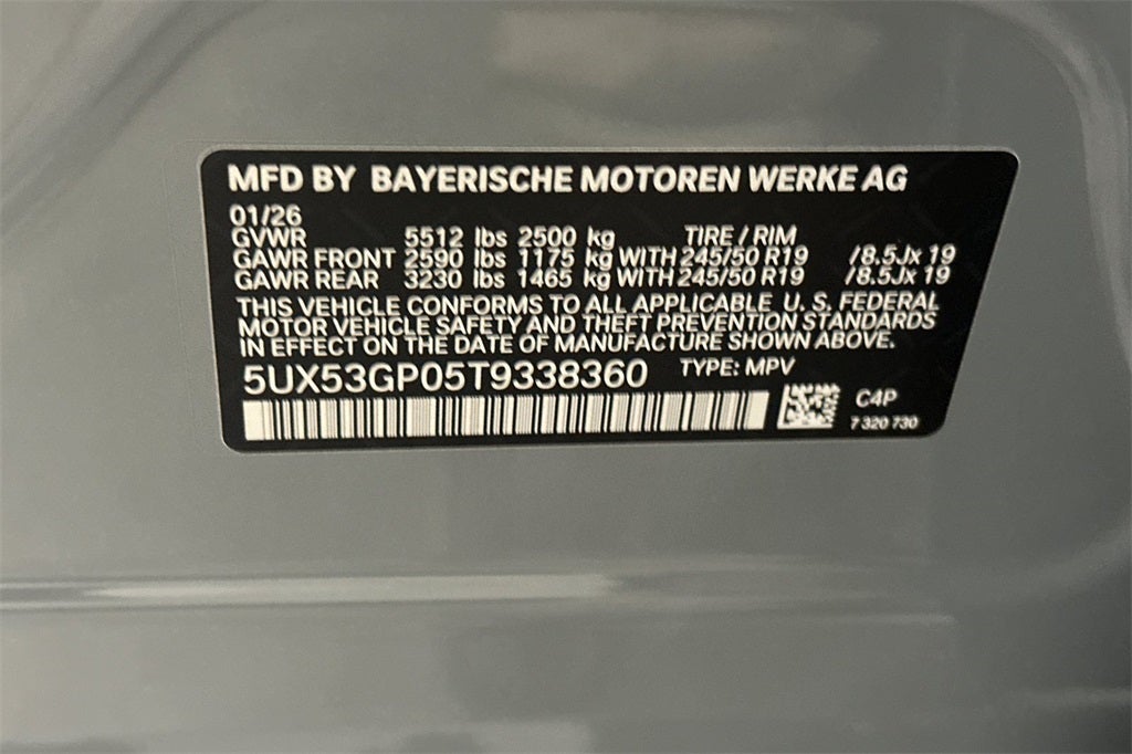 2026 BMW X3 30 xDrive