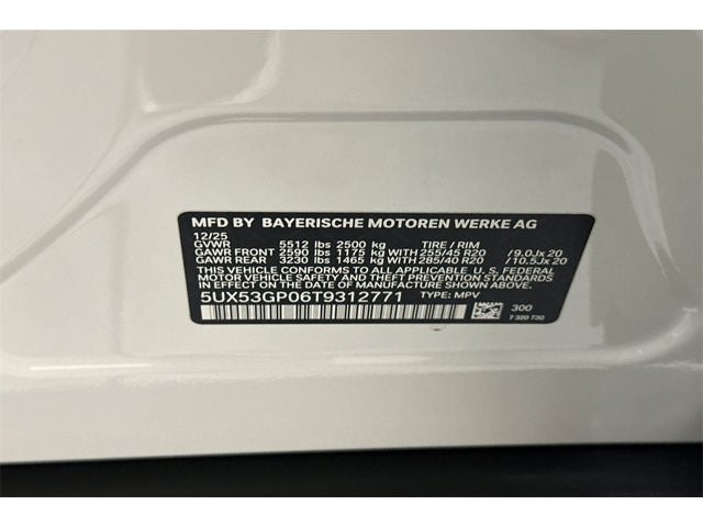 2026 BMW X3 30 xDrive