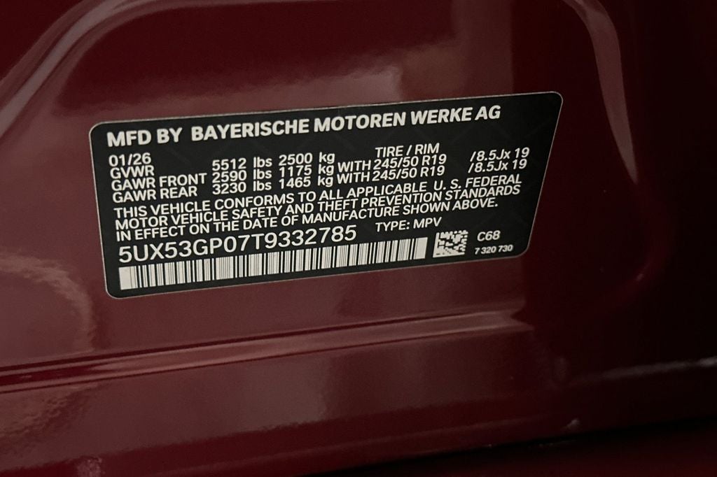 2026 BMW X3 30 xDrive