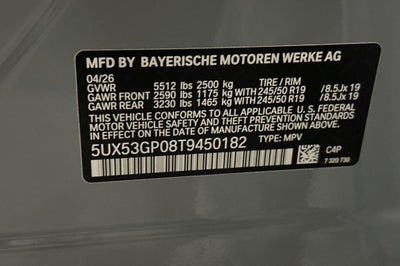2026 BMW X3 30 xDrive