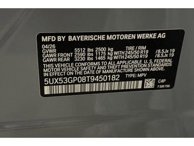 2026 BMW X3 30 xDrive