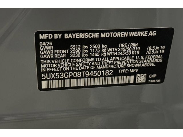 2026 BMW X3 30 xDrive