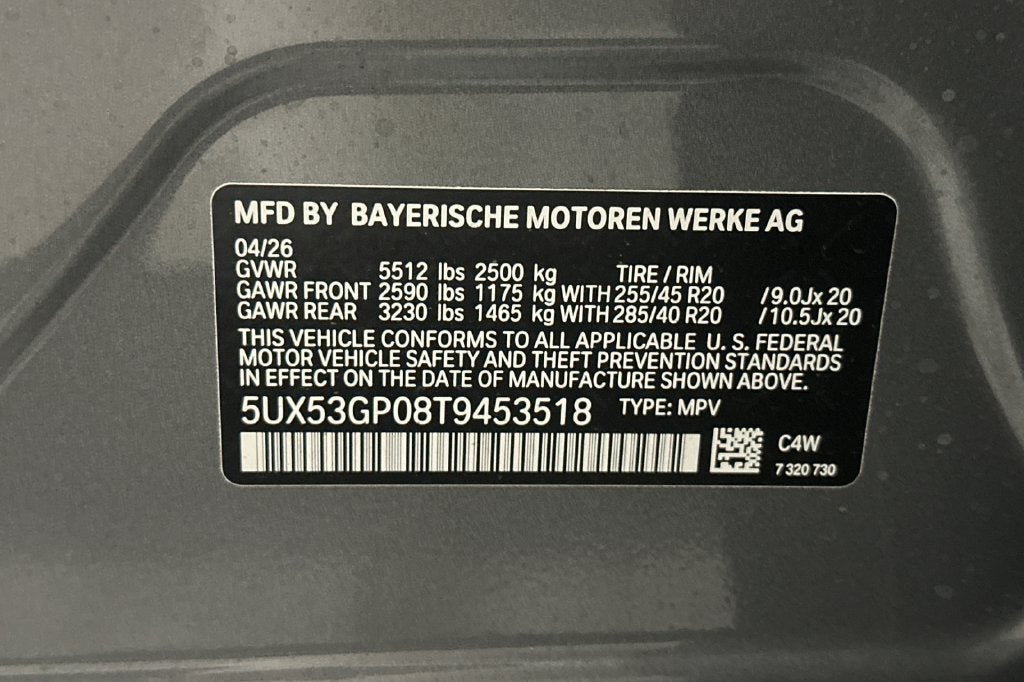2026 BMW X3 30 xDrive