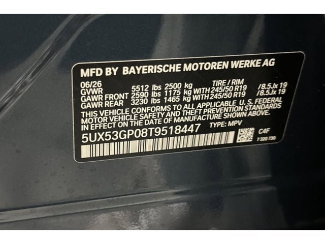 2026 BMW X3 30 xDrive
