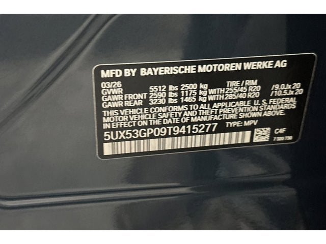2026 BMW X3 30 xDrive