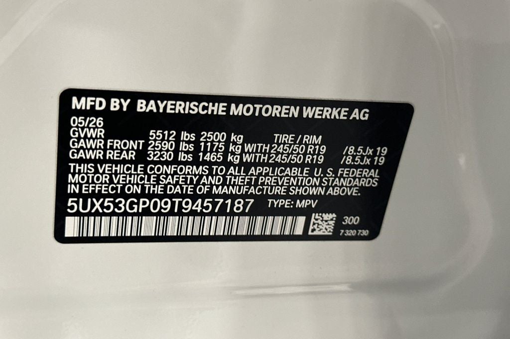 2026 BMW X3 30 xDrive