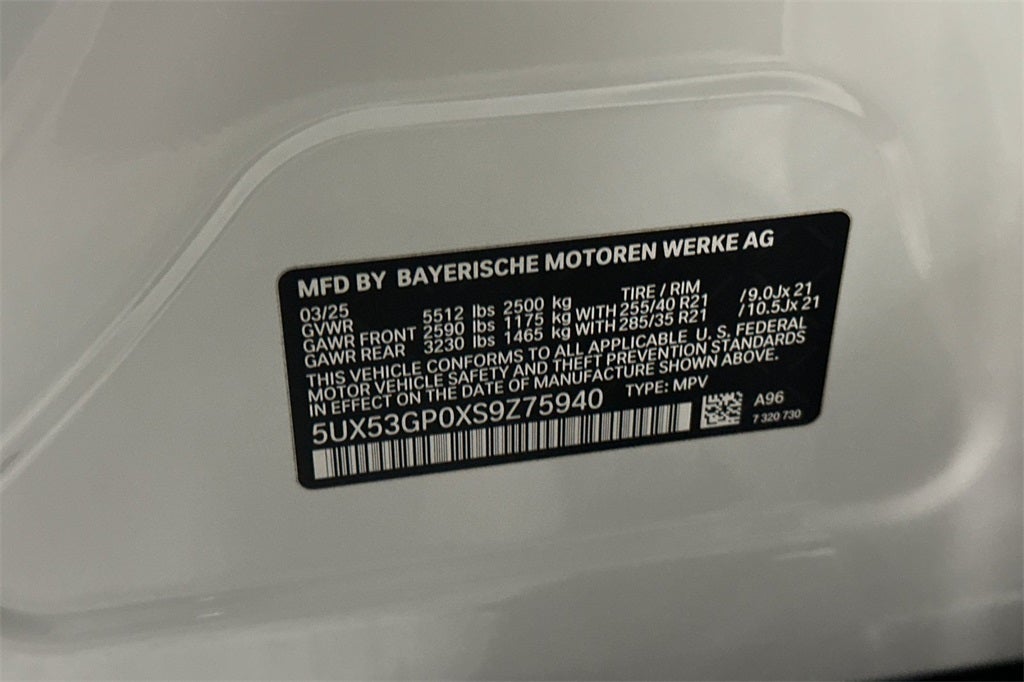 2025 BMW X3 30 xDrive