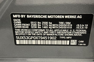 2026 BMW X3 30 xDrive