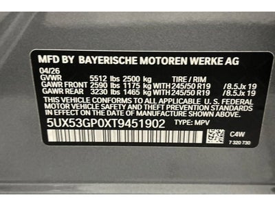 2026 BMW X3 30 xDrive