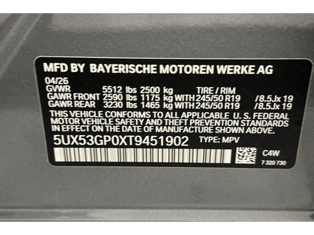 2026 BMW X3 30 xDrive