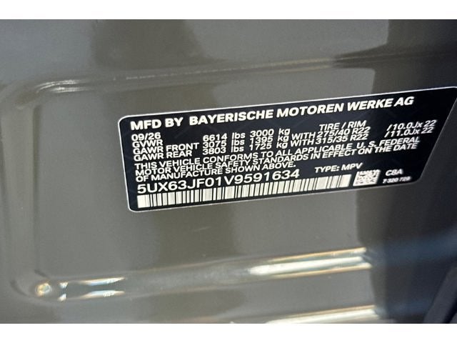 2027 BMW X5 Base