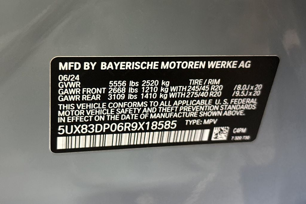2024 BMW X3 M40i