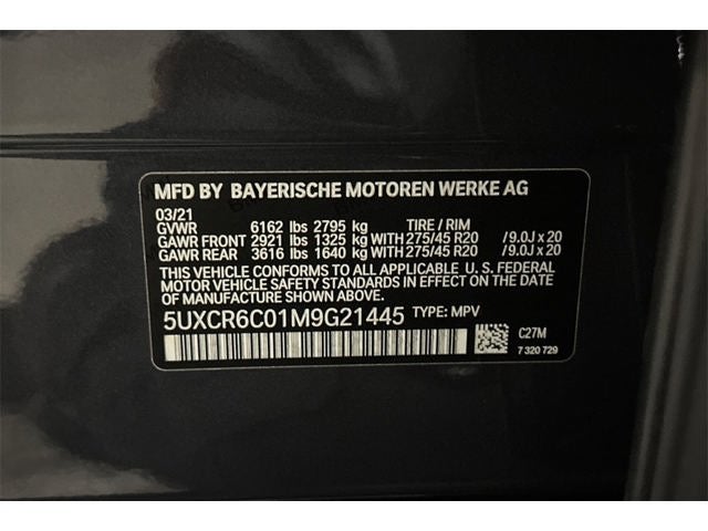 2021 BMW X5 xDrive40i