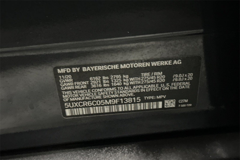 2021 BMW X5 xDrive40i