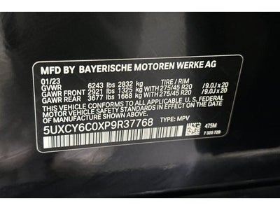 2023 BMW X6 xDrive40i