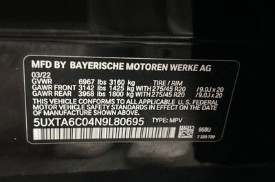 2022 BMW X5 xDrive45e