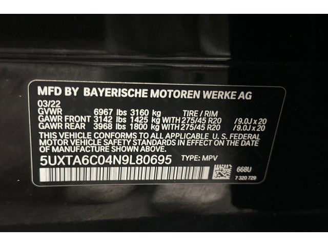 2022 BMW X5 xDrive45e