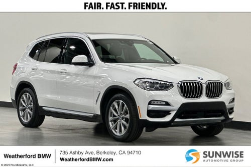 2019 BMW X3 xDrive30i
